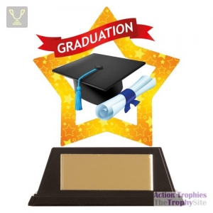 Mini-Star Graduation Acrylic Plaque 100mm