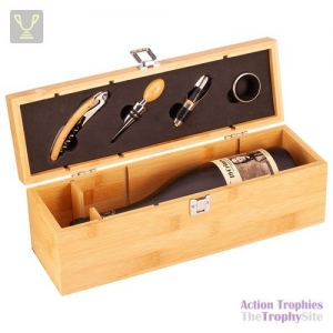 Bamboo Gaia Wine Box with Tools 360x110x120mm
