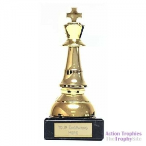 Chess King Figure Trophy 5in (13cm)