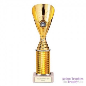 Gold 'Rising Star' Chess Cup Trophy 10in (25.5cm)