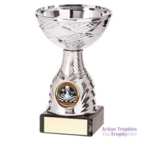 Silver Chess Cup Trophy 5in (12.5cm)