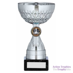 Silver Chess Cup Trophy 7in (18cm)