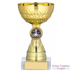 Gold Chess Cup Trophy 5.5in (14cm)