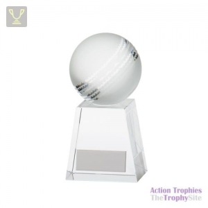Voyager Cricket Crystal Award 125mm