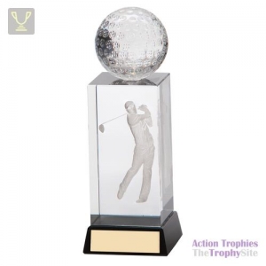 Stirling Golf Crystal Award 145mm