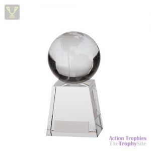 Voyager Globe Crystal Award 125mm