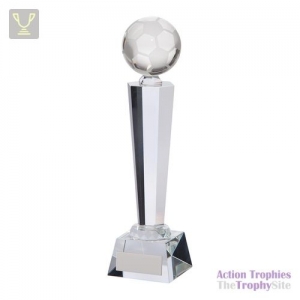 Interceptor Football Crystal Award 255mm