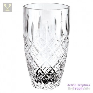 Lindisfarne St. Bernica Crystal Vase 190mm