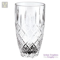 Lindisfarne St. Bernica Crystal Vase 230mm
