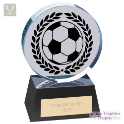 Emperor Football Crystal Award 125mm