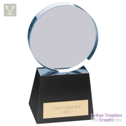 Emperor Multisport Crystal Award Clear & Black 155mm