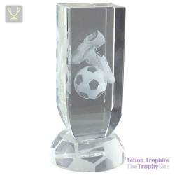 Arclight Football Crystal Award 140mm