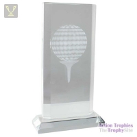 Motivation Golf Crystal Award 185mm