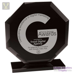 Octave Glass Award Jet Black 170mm