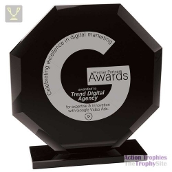 Octave Glass Award Jet Black 190mm