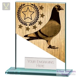 Mustang Pigeon Jade Glass Award 110mm