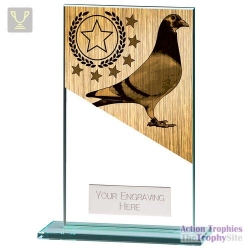 Mustang Pigeon Jade Glass Award 140mm