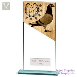 Mustang Pigeon Jade Glass Award 180mm