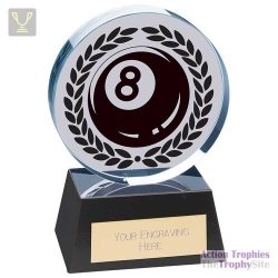 Emperor Snooker & Pool Crystal Award 125mm