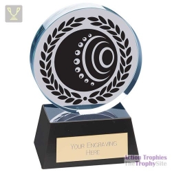 Emperor Lawn Bowls Crystal Award 125mm