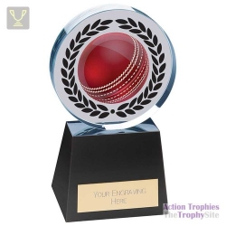 Emperor Cricket Crystal Award 155mm
