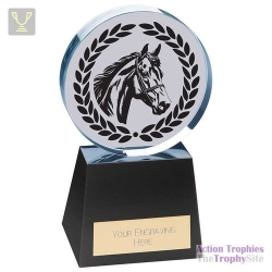 Emperor Equestrian Crystal Award 155mm