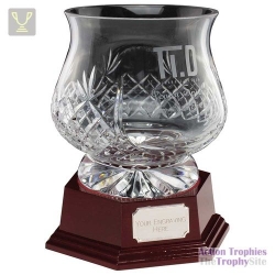 Lindisfarne Saint Finan Crystal Vase 195mm
