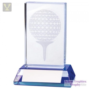 Davenport Golf Crystal Award 100mm