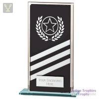 Talisman Mirror Glass Award Black/Silver 140mm