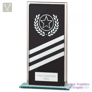 Talisman Mirror Glass Award Black/Silver 160mm