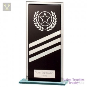 Talisman Mirror Glass Award Black/Silver 180mm
