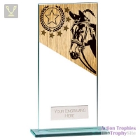 Mustang Equestrian Jade Glass Award 180mm