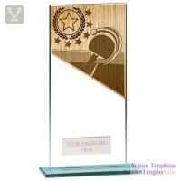 Mustang Table Tennis Jade Glass Award 180mm