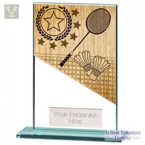 Mustang Badminton Jade Glass Award 125mm