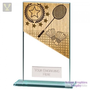 Mustang Badminton Jade Glass Award 140mm
