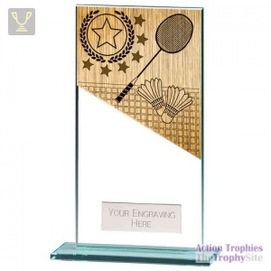 Mustang Badminton Jade Glass Award 160mm