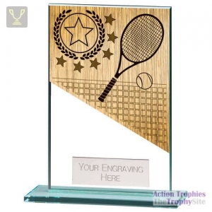 Mustang Tennis Jade Glass Award 125mm