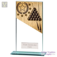 Mustang Snooker Jade Glass Award 160mm