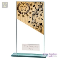 Mustang Music Jade Glass Award 160mm