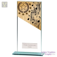 Mustang Music Jade Glass Award 180mm