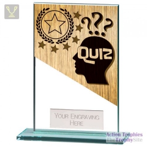 Mustang Quiz Jade Glass Award 125mm
