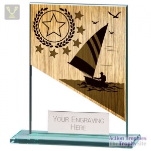 Mustang Sailing Jade Glass Award 110mm