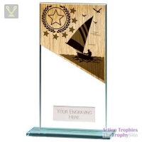 Mustang Sailing Jade Glass Award 160mm