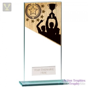 Mustang Achievement Jade Glass Award 180mm