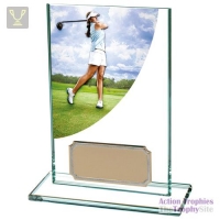 Colour Curve Golf Female Jade Glass 125mm