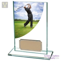 Colour Curve Golf Male Jade Glass 125mm