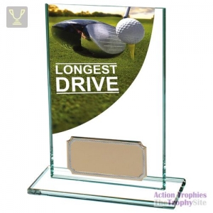 Colour Curve Golf Longest Drive Jade Crystal 125mm
