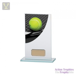 Colour Curve Tennis Jade Glass Award 160mm