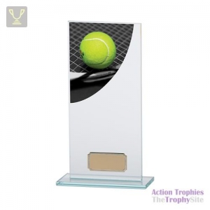 Colour Curve Tennis Jade Glass Award 200mm