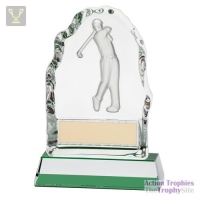 Challenger Golf Glass Award 130mm